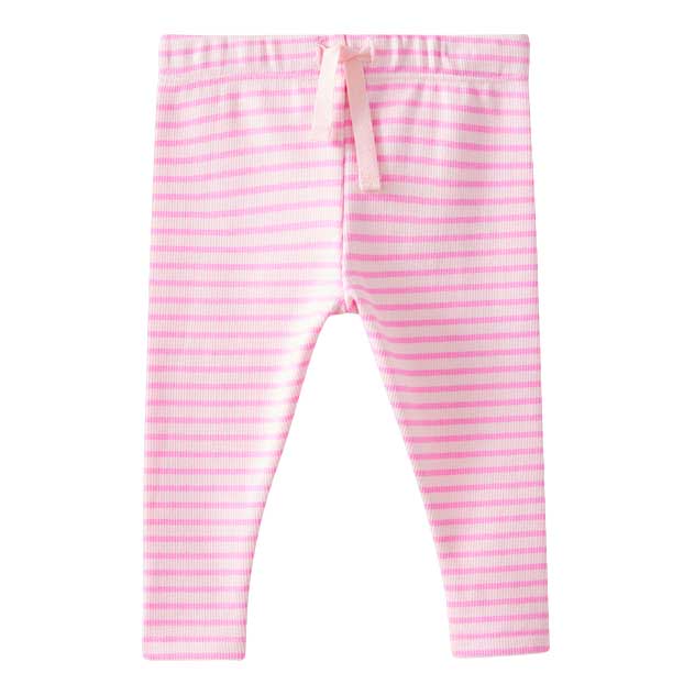 Milky Tickled Pink Stripe Baby Pant